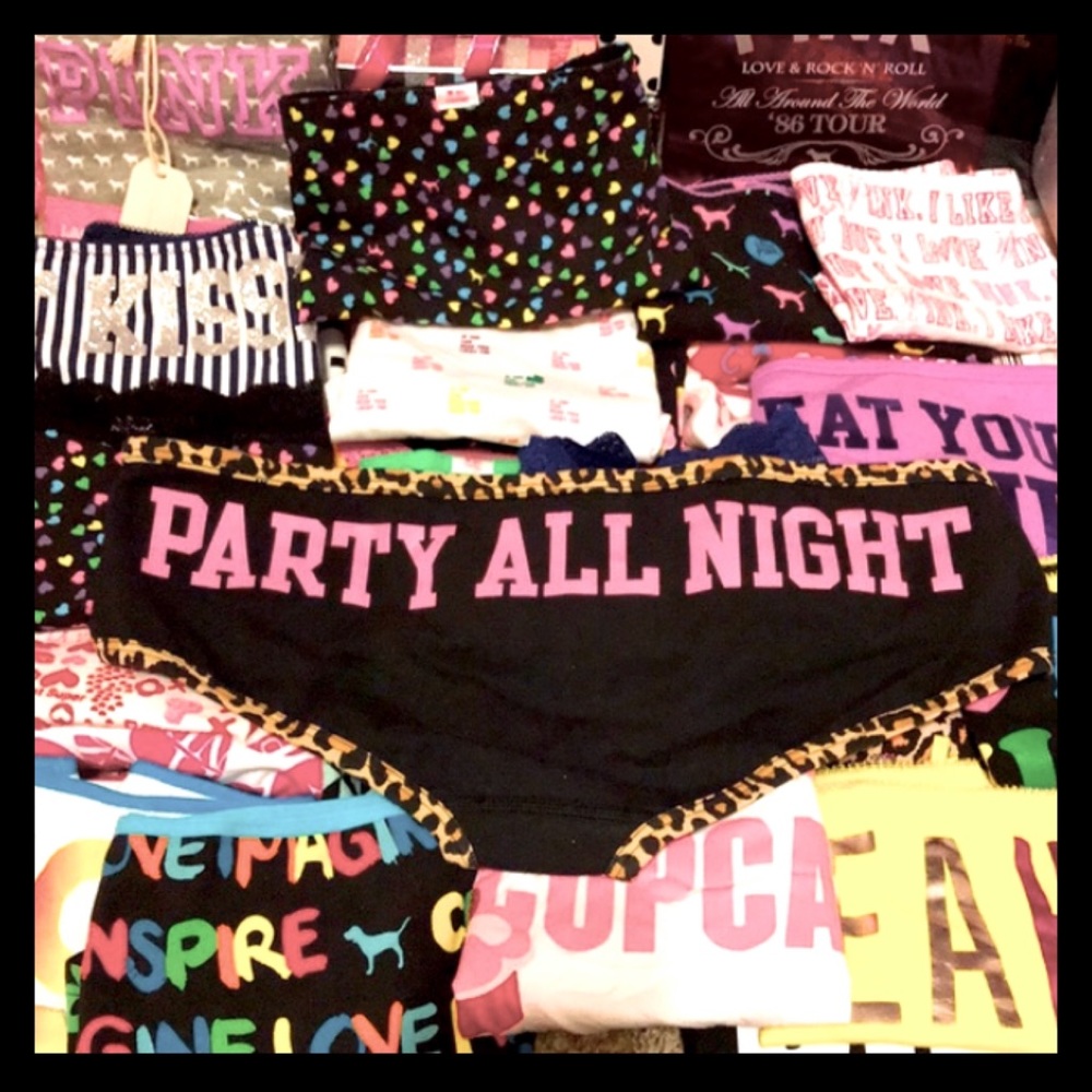 💕ⓅⒾⓃⓀ ⓋⓈ VINTAGE/HTF/RARE ELR Hipster Panty NWT💕 - Picture 3 of 5